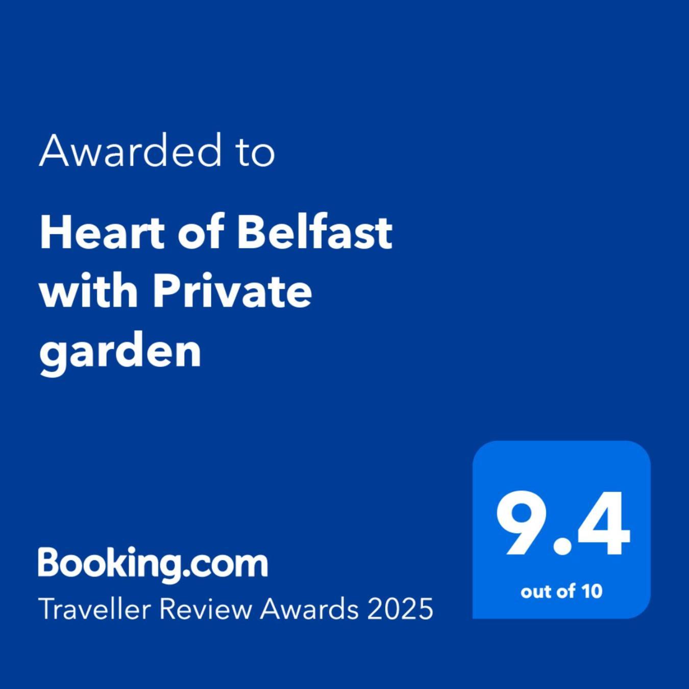 Villa Heart Of Belfast With Private Garden Exterior foto